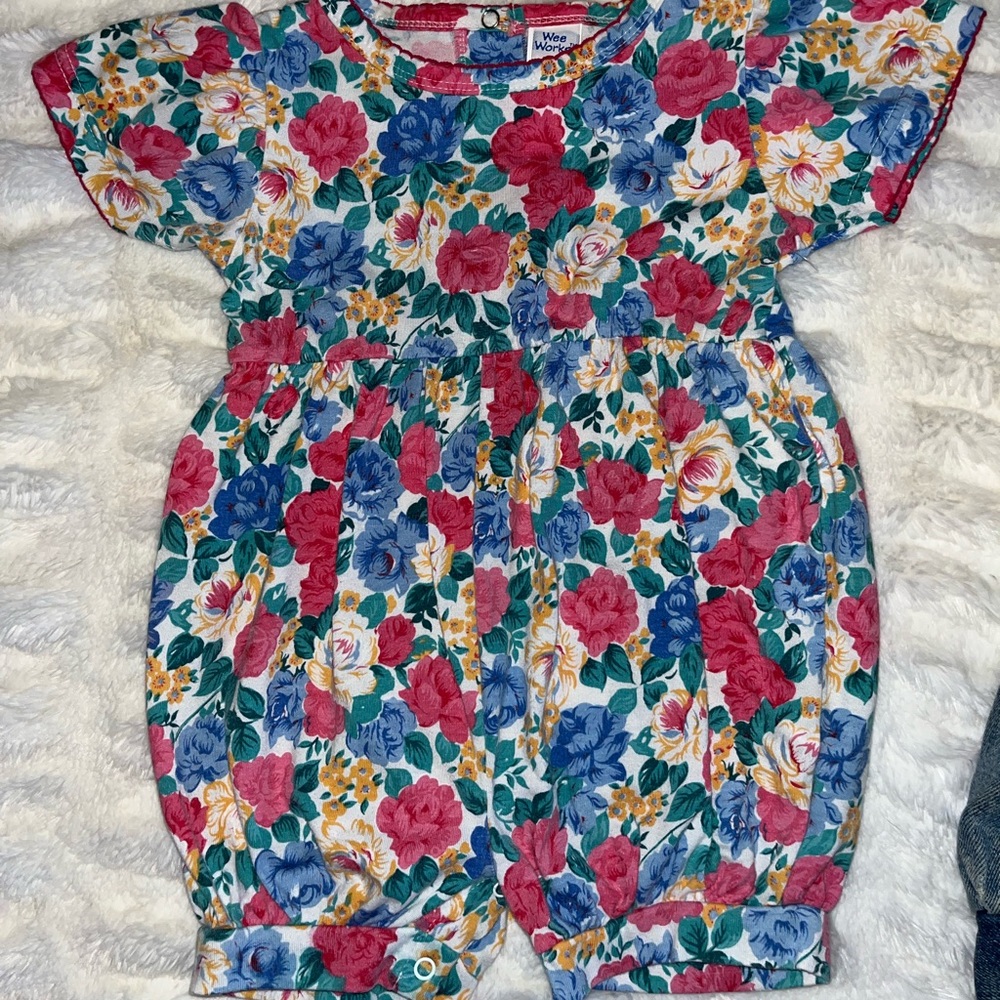 Vintage Floral Jumper